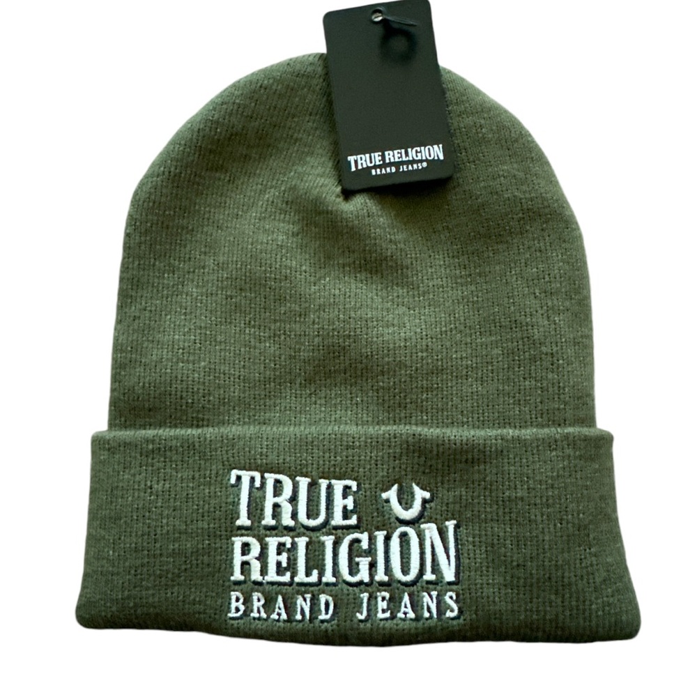 True Religion embroidered beanie